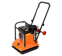 Plaque vibrante - Compacteur à essence / plaque vibrante - Moteur 6,5 ch, 212 cm³ - Force de compactage de 15 kN - Plaque 53 x 40 cm - 6 400 tr/min - À guidage manuel - Pour pavés et asphalte