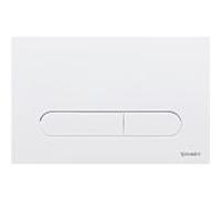 Plaque WC Duravit 100, blanc