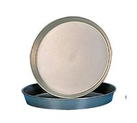 Plaqueà pizza ronde en fer noir anti-adhésif 30,5 cm
