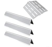 Plaques chauffantes en acier inoxydable pour Weber pour genesis 300 Series 2011-2016 - Remplacement pour barres aromatisantes et couvercles de brûleur pour barbecues à gaz E-310 E-320 S-330