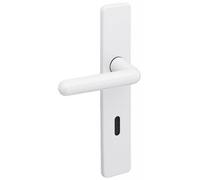 Plaques clé I pour poignées - polyamide blanc - Arcolor 8800 VACHETTE
