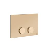 Plaques dactionnement Gessi316 pour Geberit Omega, 735, 54639735, Couleur: Bronze chaud PVD