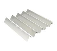 Plaques de Chaleur pour Grill 5 Pièces en Acier Inoxydable | Barres Aromatiques Accessoires de Cuisson Barbecue pour Maison Extérieur Camping Rassemblements Hommes Femmes