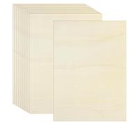 Plaques de contreplaqué, lot de 10, format A4, épaisseur 5 mm, bois de buis, dimensions 300 x 210 mm