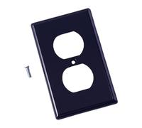 Plaques de couverture de prise électrique Plaques d ' interrupteurs Couvercles de prise frontale de prise électrique murale de