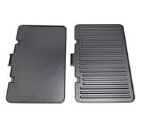 Plaques de cuisson compatibles avec / pièce de rechange pour barbecue de contact Braun AS00006346 CG9140 CG9160 CG9167 MultiGrill 9 Pro