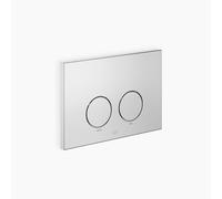 Plaques de déclenchement Dornbracht pour réservoirs de chasse encastrés, rondes, 12665979-93, Couleur: Chrome Mat