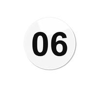 Plaques de numérotation pour casiers,étiquettes de numérotation pour tables | Étanche for les armoires de rangement de bureau de restaurant(White,90-100 10x10cm)