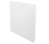 Plaques de Plafond Suspendu en Aluminium Blanc, Finition Mate | Alliage D'aluminium, Surface Lisse et Scellée, Entretien Facile, pour Sous-sol et Patio Couvert