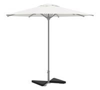 vidaXL Plaques de poids pour parasol 2 pcs. noir granit triangulaire 14 kg