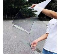 Plaques de Polycarbonate Transparent Feuille de Acrylique pour Serre de Jardin,Marquise pour Extérieur Abri Protection Contre La Pluie et UV,Auvent,Panneau de Remplacement pour Toit (1,22m x 2m)