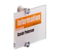 Plaques de porte Crystal Sign