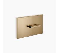 Plaques de recouvrement Dornbracht pour réservoirs de chasse WC-UP de la société TeCe, 12660979-39, Couleur: Dark Brass brossé