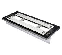 Plaques de recouvrement pour serrures à gâche et pour gonds, adaptées aux plaques de verrouillage de 30 à 250 mm de long