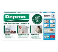 Plaques d'isolation thermique de 3 mm, 20 pièces de 1 m², de couleur blanche, pour cloisons intérieures