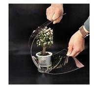 Plaques en polycarbonate pour serre - Panneaux en plastique transparent pour isolation et protection contre les UV - Panneau solaire imperméable - Idéal pour vitrage d'abri de jardin - 1 mm