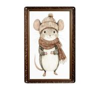 Plaques Métal Vintage 20x30 Murale Shawm