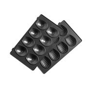 Lot de 2 plaques mini madeleines Gaufrier croque-monsieur (XA801512 TEFAL)