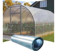 Plaques Polycarbonate Transparentes 0,8mm Panneau Toit Fibre Verre | Panneaux Éclairage Résistants Impact,Anti-UV Étanche pour Serres,Abris,Carports,Cabanes,Niches(0.8x5m(2.62x16.4ft))