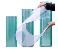 Plaques Toiture Plastique Polycarbonate 0,8mm Panneaux Plastique | Panneaux Lumière Massifs Serre Fort Anti-Choc & Incassable, pour Agriculture Jardinage Plein Air(0.7x5m(2.3x16.4ft))