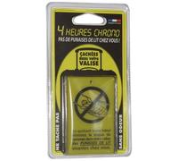 Plaquette - anti-punaises de lit pour valise 4 heures chrono