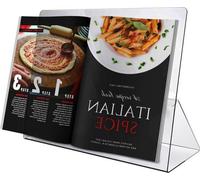 Plaquette de cuisson - Support de tablette - Cuisson et cuisson - Acrylique durable - 23 x 8 x 32 cm - Transparent