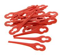 Plaquettes de coupe, jeu de 20 compatible avec des Coupe-bordure FLORABEST, GRIZZLY, LAWNMASTER, MAC ALLISTER, PERFORMANCE POWER