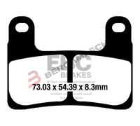Pastilles De Frein Moto EBC FA724HH SINTER