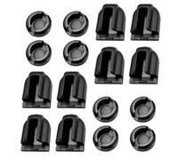 Plaquettes de Serrage pour Menuiserie 16 Pièces Coussinets de Remplacement | Patins de Serrage pour Barre de Bois pour Métallurgie Bois Maison Garage Bureau Industrie