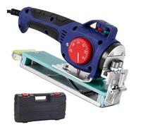 Plaqueuse de chants thermofusible portable le travail du bois, 800 W, 50-300 °C, jusquà 60 mm de largeur