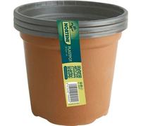 Plast Pots - Pots De Fleurs Terracotta - 13cm - Lot De 3 - Nortene