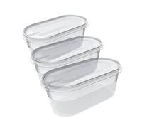 Set de 3 boîtes de congélation Helsinki, 0,8 L