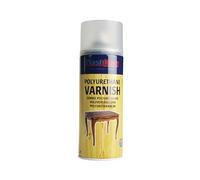 Plasti-Kote 592 ML Vernis satiné Peinture en Spray - Transparent