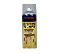 Plasti-Kote Polyurethane Clear Gloss Varnish Spray