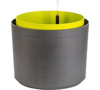PLASTIA s.r.o. Pot en vrac auto-arrosant Berberis - anthracite + vert 46 cm