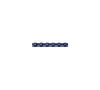 Plastic Comb Round - 12 mm - 29.7 cm - 21 anneaux - A4 (210 x 297 mm) - 80 feuilles - bleu - 100 unités peigne de reliure en plastique - pour
