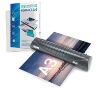 Texet A78211-21V Plastifieuse Pro avec 100 feuilles A4 Noir