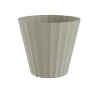 Plastiken Pot Doric Maceta - Ø32 X 29 Cm - Ecru Gris