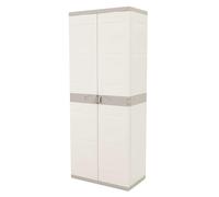 PLASTIKEN Armoire de rangement résine 4 tablettes