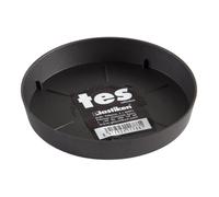 Plastiken Plateau 11 Cm - Pour Pot De Fleurs 14 Cm - Anthracite