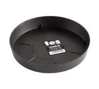 Plastiken Plateau 17 Cm - Pour Pot De Fleurs 22 Cm - Anthracite