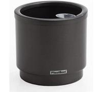 PLASTIKEN Pot de fleurs à réserve d'eau Hidrojardinera - Ø22 cm - Gris anthracite