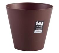 PLASTIKEN Pot de fleurs cône Tes - 18 cm - Bronze