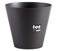 PLASTIKEN Pot de fleurs cône Tes - 32 cm - Anthracite