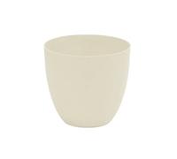Plastiken Pot de fleurs ovale - Beige
