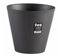 Plastiken pot de fleurs rond - Blanc