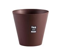 PLASTIKEN Pot de fleurs cône Tes - 26 cm - Bronze