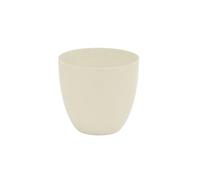 Plastiken Tes Bol 26x26x23 cm Beige