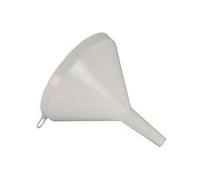 Plastime 0244 1 Entonnoir en polyéthylène Haute densité Blanc 14 cm