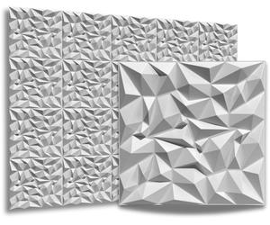 Plastique 3D panneaux muraux décoration murale panneaux de plafond plaques panneaux stickers muraux PVC (0,25qm)
